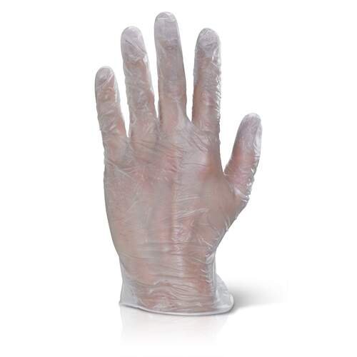 Portwest Powdered Vinyl Disposable Glove - Clear