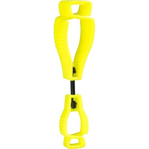 Portwest Metal Free Glove Clip - Yellow