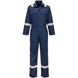 Portwest Bizflame Work+ FR Coverall - Navy