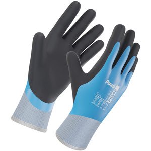 Supertouch Pawa PG542 Cut & Water-Resistant Thermal Gloves - Blue